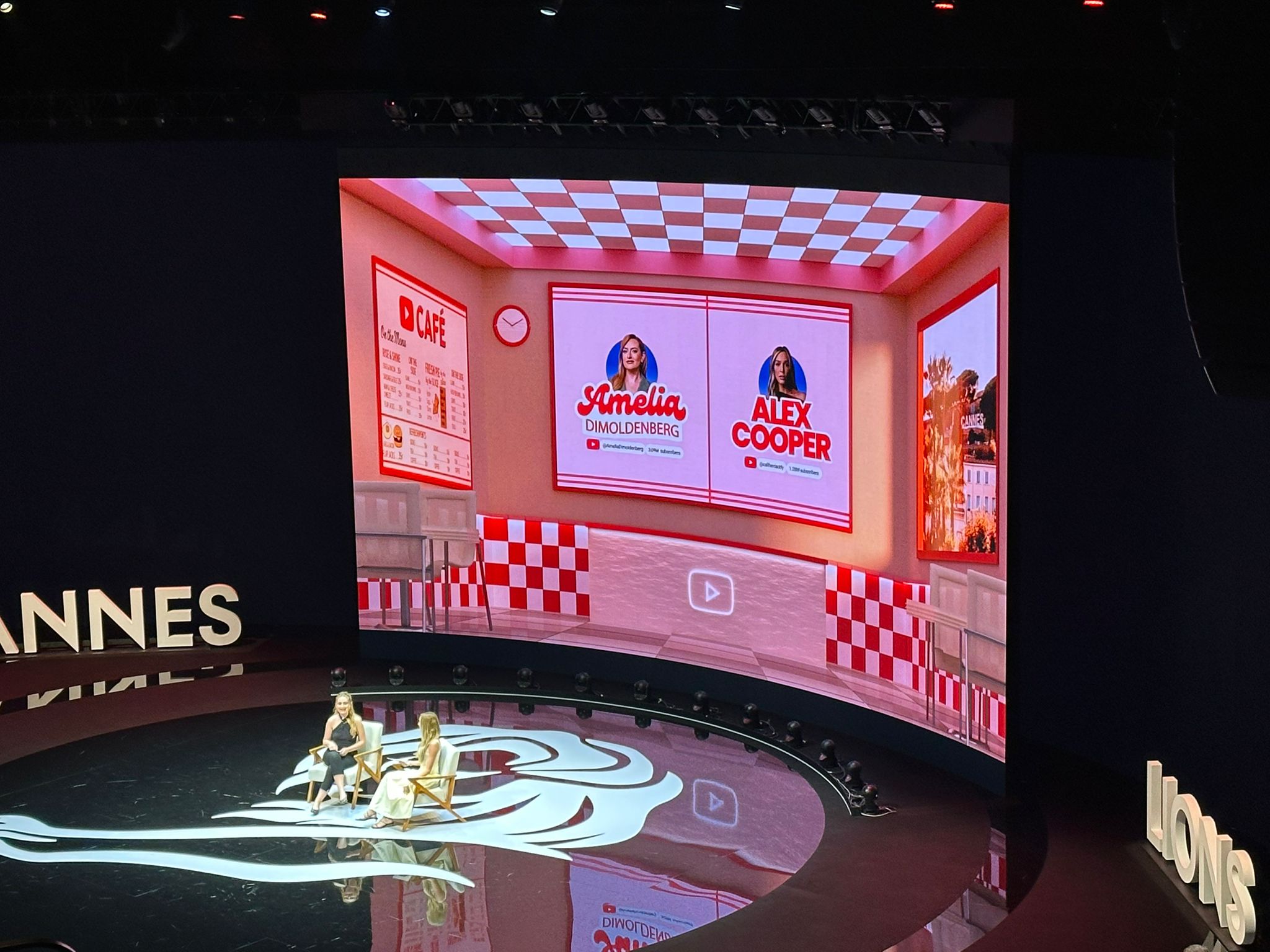 2. Alex Cooper & Amelia Dimoldenberg